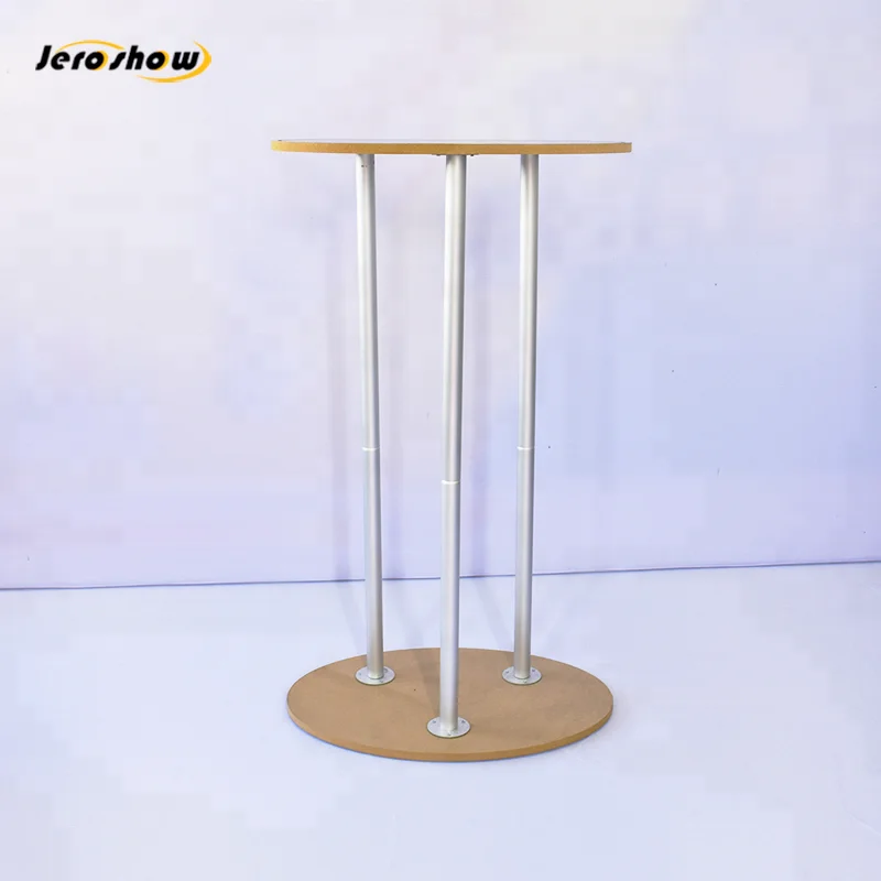 
Factory Direct Portable Oval Aluminum Advertising Display Promotion Counter 