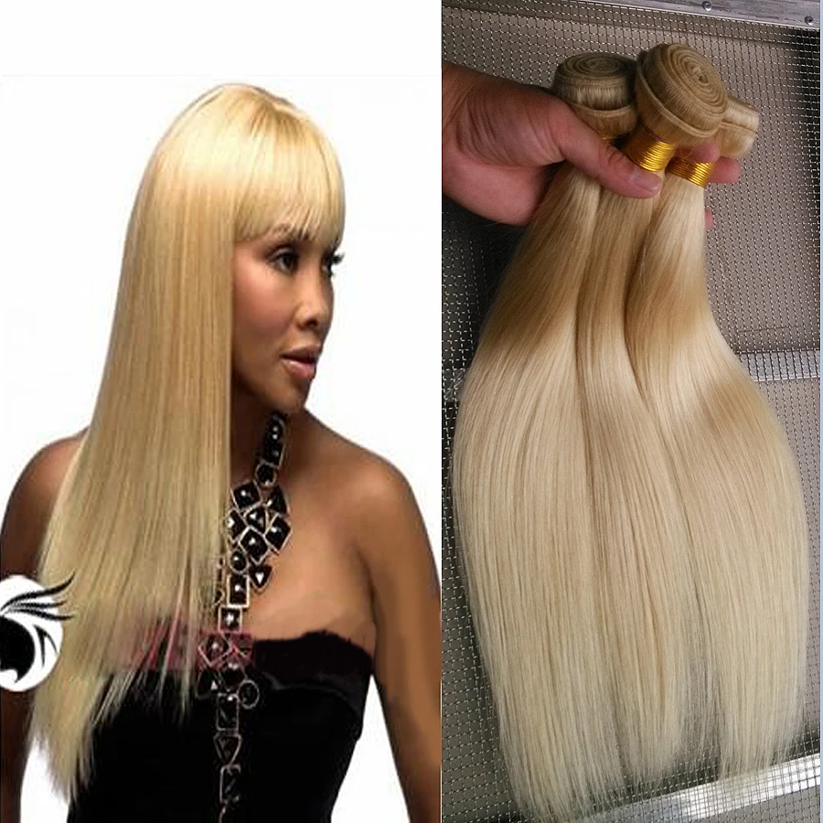 

Ali Magic Hair Brazilian Hair Products Tissage Bresilienne 100g 613 Blonde Hair Weave Straight, N/a