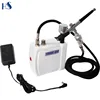 HSENG HS08AC-SK Mini Compressor 0.3mm Needle Dual Action Airbrush Spray Gun Kit Make Up