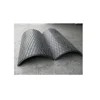 Large rubberized sheet for rollers