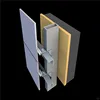 Commercial aluminum alloy/ glass curtain wall factory