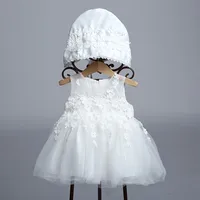 

Baby Girls Infant Baptism Dresses for Baby Baptism Clothes White Toddlers Dresses LBB001