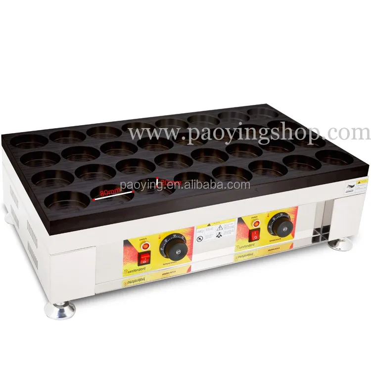 Oem Odm Commercial Use Nonstick 110v 220v Electric 32hole Japanese Red