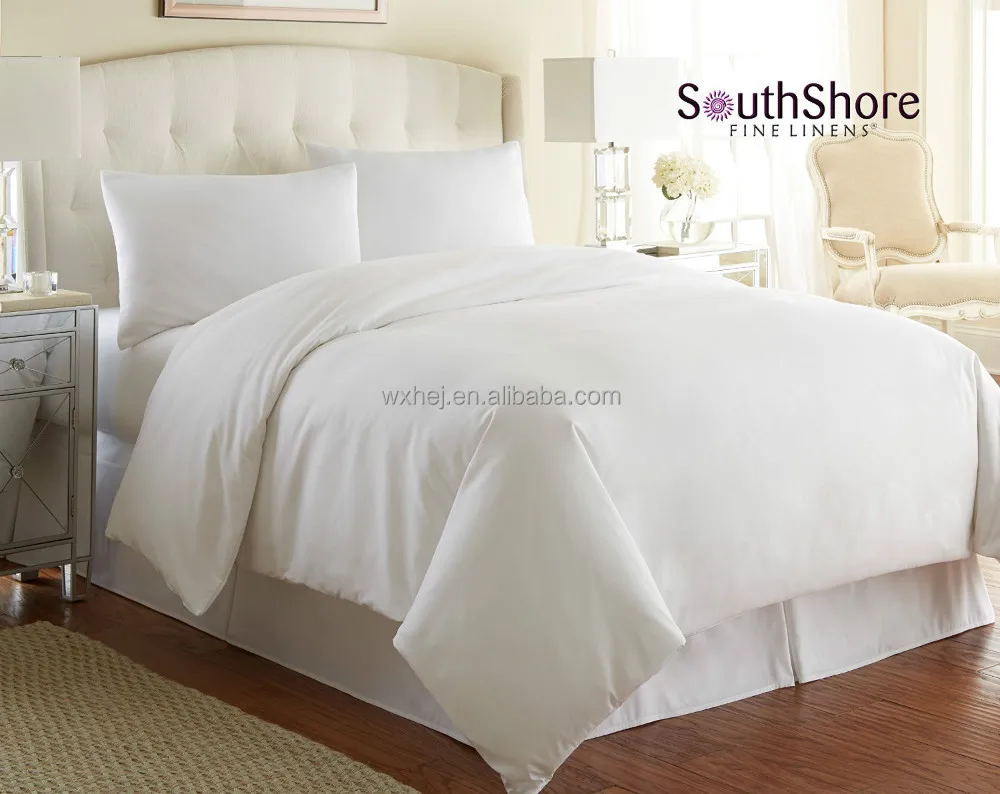 Luxury Plain White Duvet Cover Bed Sheet Pillow Case Buy Luxury