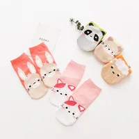 

Ulrich fashion cotton knitted 3d cartoon tube kids socks