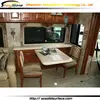 Smart Suspended Artificial Marble Dining Table