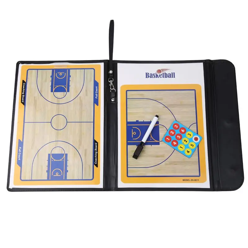 

Basketball Coaching football tactical board 315 x 240mm Board Coaches Clipboard Dry Erase, As show
