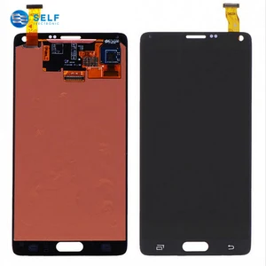 China supplier mobile phone lcd touch screen digitizer for samsung galaxy note 4