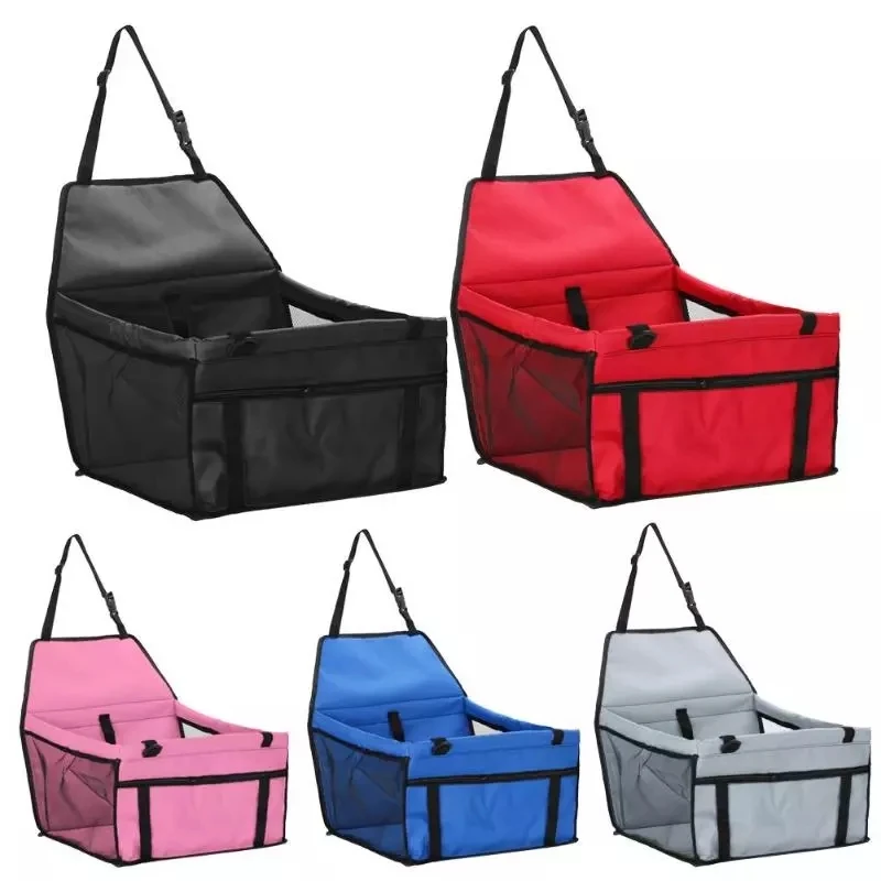 

Foldable Car Seat Dog Cover Dog Car Seat With Seat Belt Pet Carrier Bag