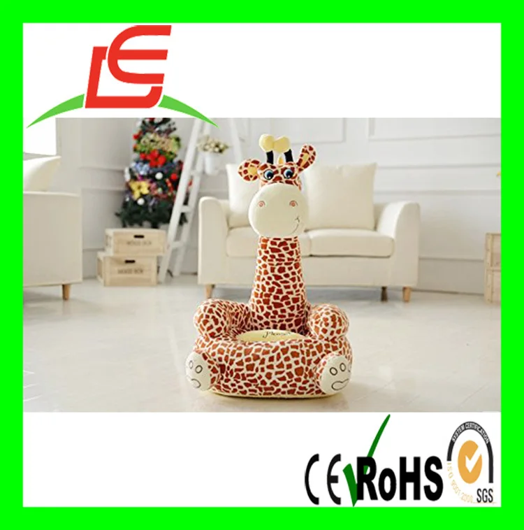 stuffed giraffe chair