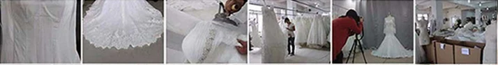 65008 Real Picture Noble Muslin Wedding Dress Lace Appliqued Beading Long Train Fluffy Ball Gown