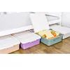 BUBM Dustproof With Wheels and Lid Underbed Storage Bin