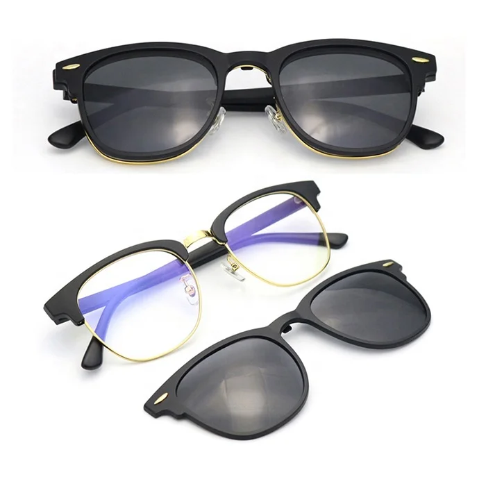 

promotional polarized sunglasses custom logo clip on plastic clip-on sun glasses