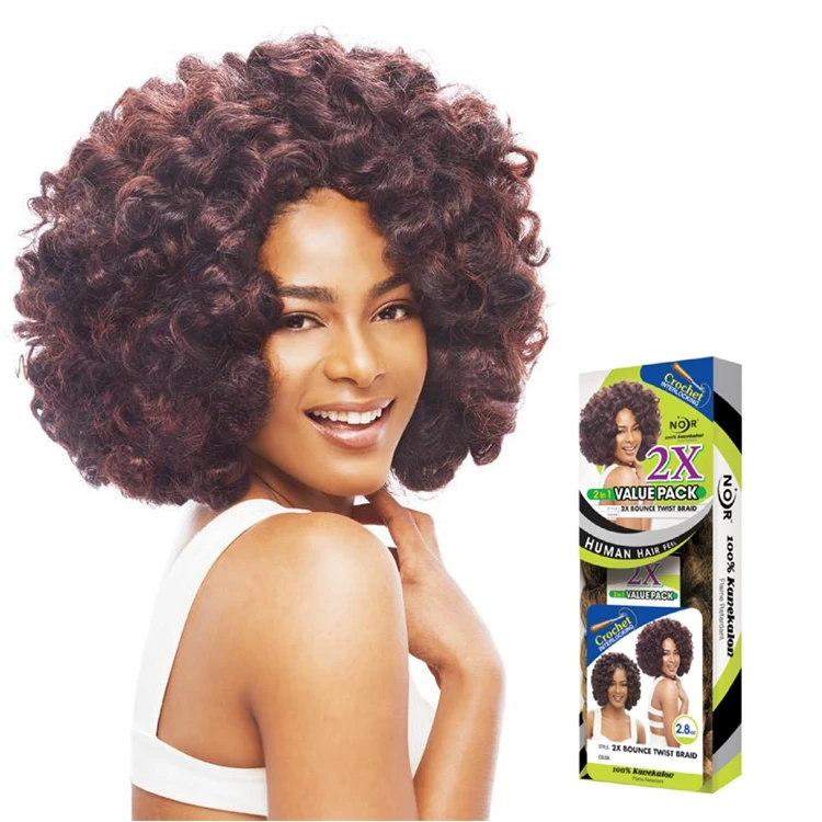 Hot Selling On Amazon 12inch 30cm 100g Jamaican 2x Bounce Twist