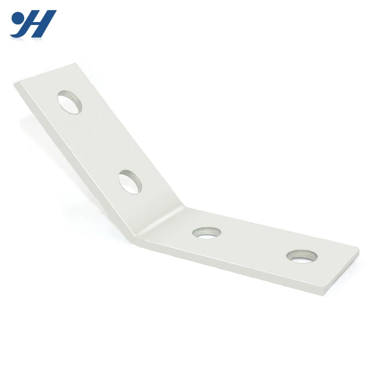 Hot Dipped Galvanized Steel Braced Metal 90/135 Degree Angle Bracket
