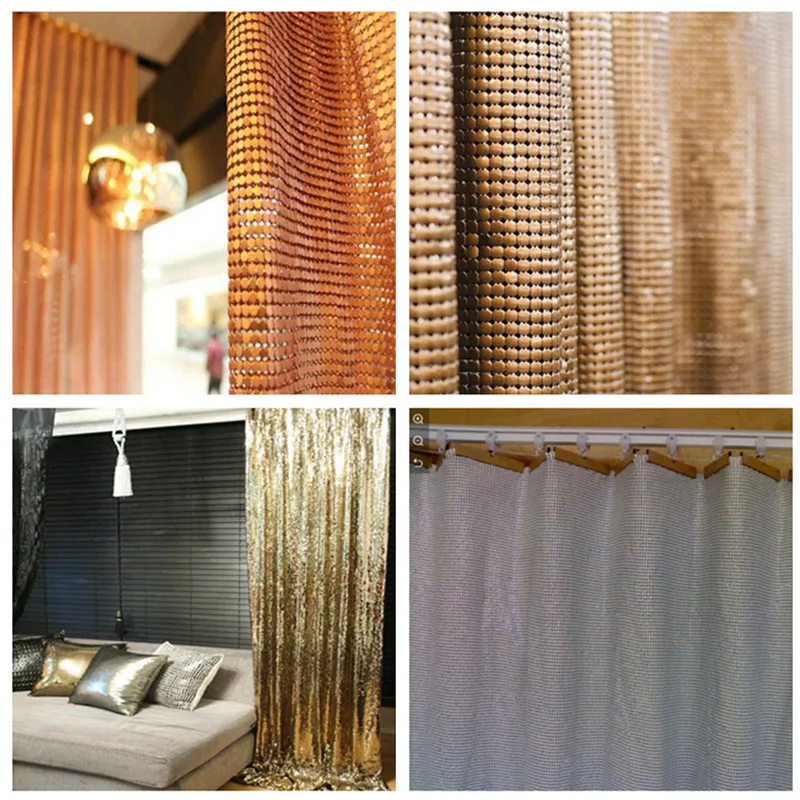 metal drapery mesh curtain