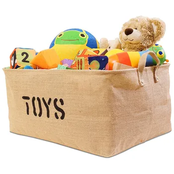 large canvas toy box