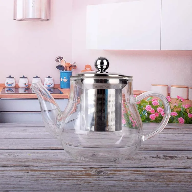 400ml Microwave Oven Glass Teapot With Stainless Steel Infuser And Warmer Buy Stovetop Safe