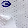 China factory hot sale circular knit 100% polyester 3D emboss bonding tight knit 40 Gauge 30D interlock double layer fabric
