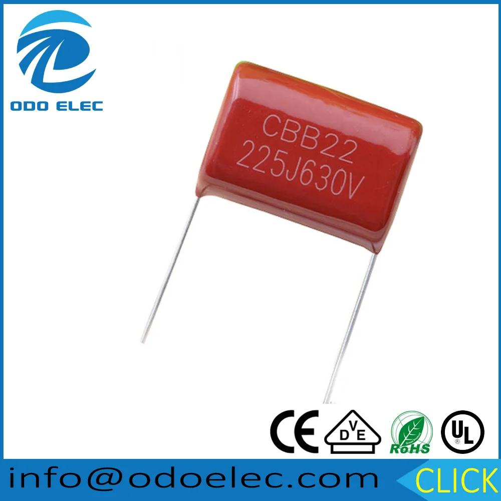 Odoelec Cbb21 Metallized Poly Film Capacitor For 2.2uf 630v - Buy Cbb21 ...
