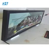 Indoor digital menu boards stretched lcd display 29" for advertising