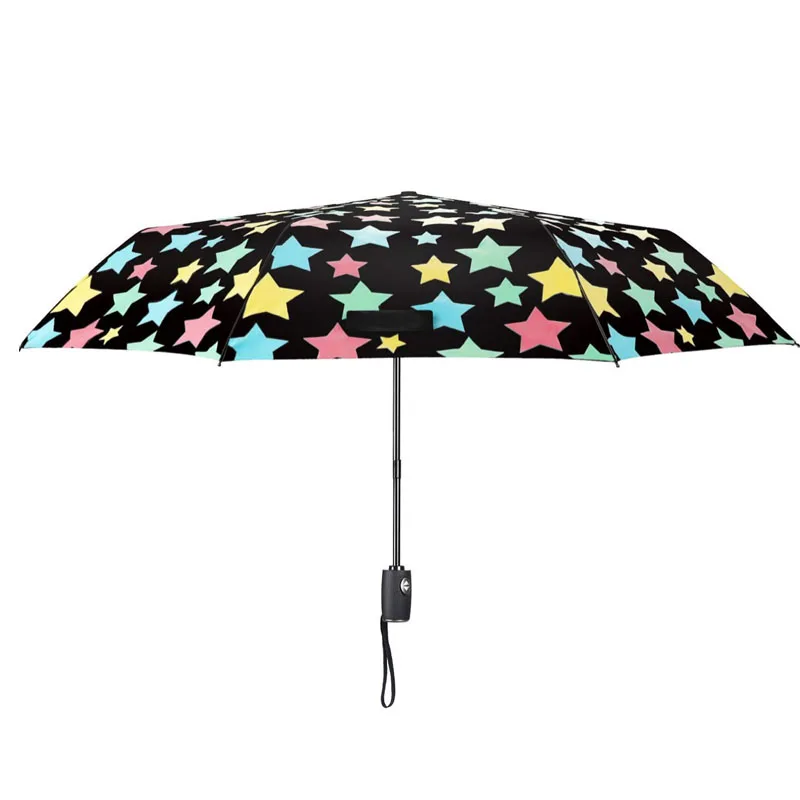 

Patent product fantastic automatic magic 3 folding color changing umbrella