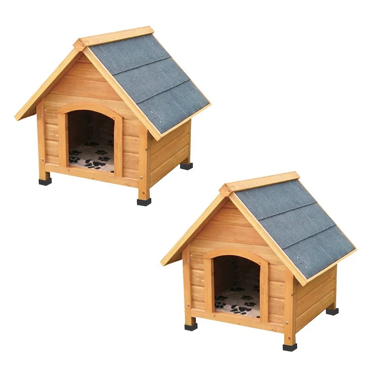 户外木制中等木材宠物屋家庭室内狗窝