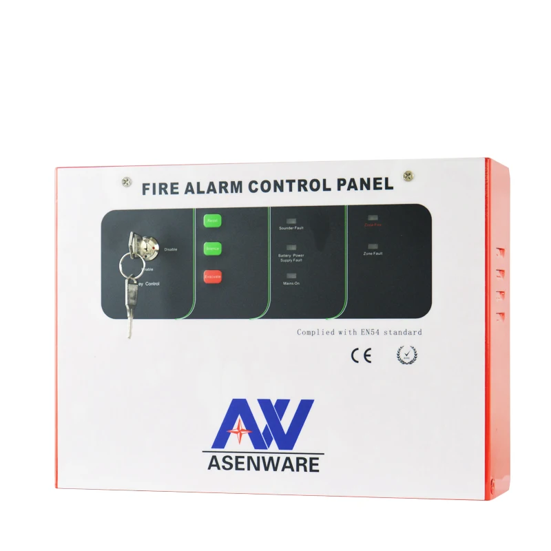 10 Zone Conventional Fire Alarm Control Panel