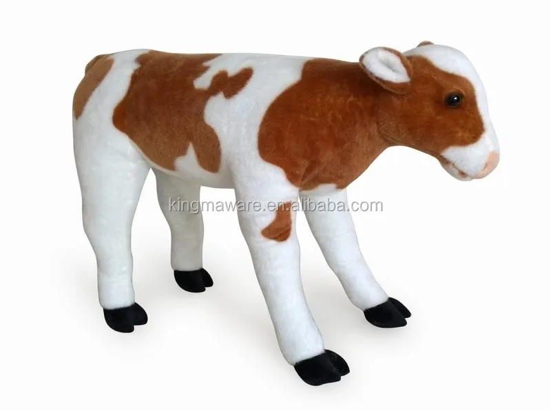 realistic stuffed cow