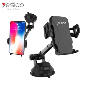 360 Rotating Flexible Long Arm Phone Holder Suction Cup