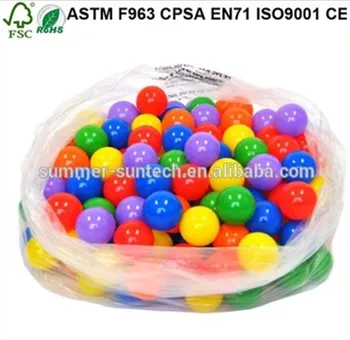 plastic balls bulk