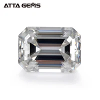 

Synthetic (Lab Created) 0.8 Carat Octagon Emerald Cut White Moissanite