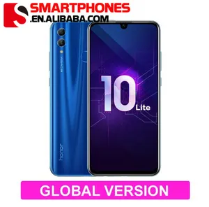 Global Version  Huawei  Honor 10 Lite 6.21 3GB 64GB RAM Android 9.0 Octa Core 24MP 3 Camera Smartphone 3400mAh AI   Fingerprint