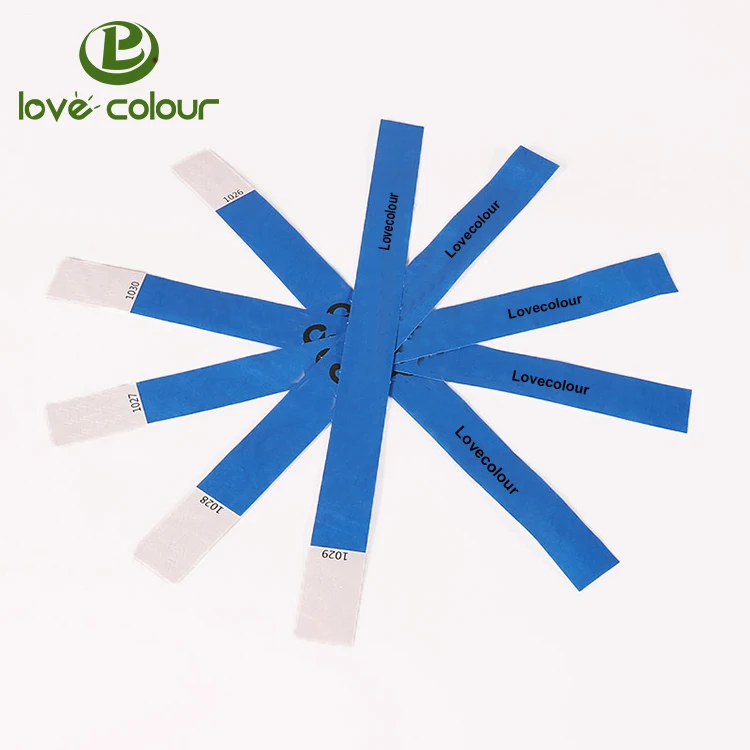 Tyvek wristband 1031W7
