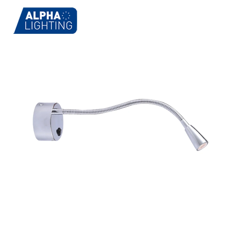 wall lighting aluminum body 3W LED Reading Lamps enjoy a good market