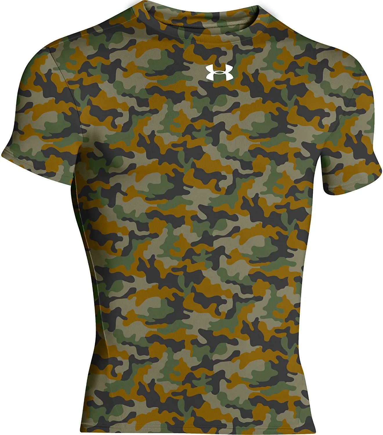 under armour camo compression shirt