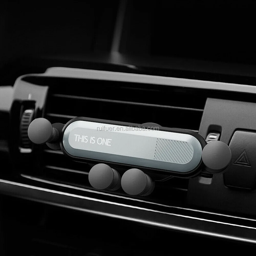 2019 new type 360 degree steering adjustment car air vent holder mini gravity car phone holder Cell Phone Holder .jpg