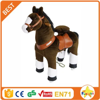 sit on moving horse toy