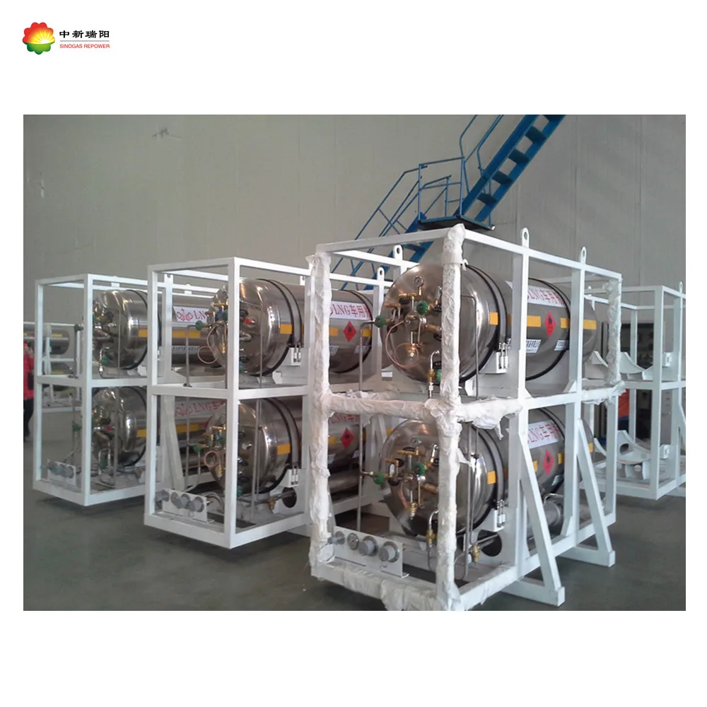 
Customized Liquiefied Gas Cryogenic LNG Cylinder with different volume 
