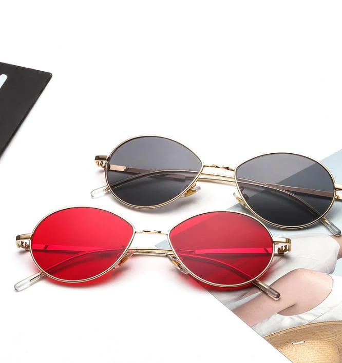 

wholesale small order stock New cat eye sunglasses Harajuku style glasses, As picture