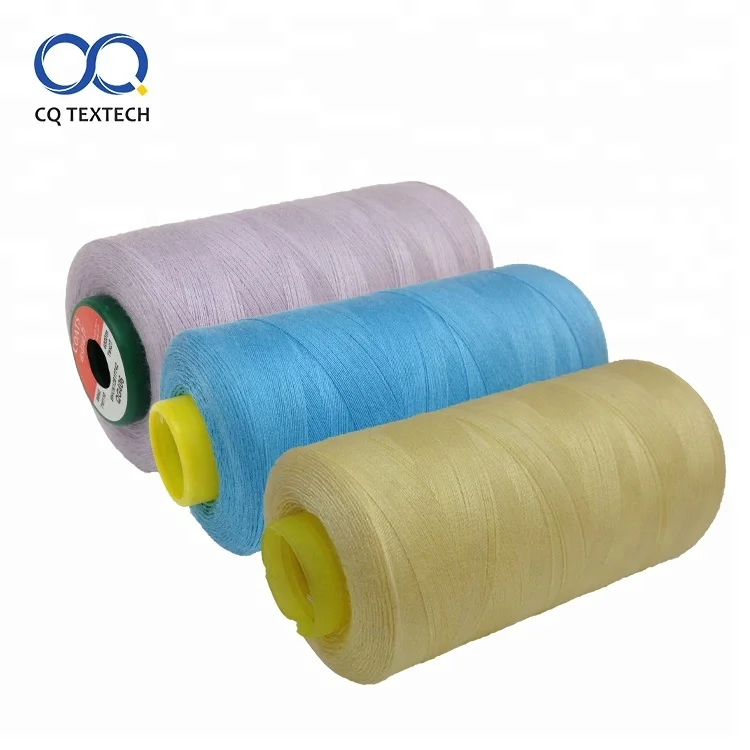 
High Tenacity Recycled 100 Spun Dyed Sewing Polyester Thread 