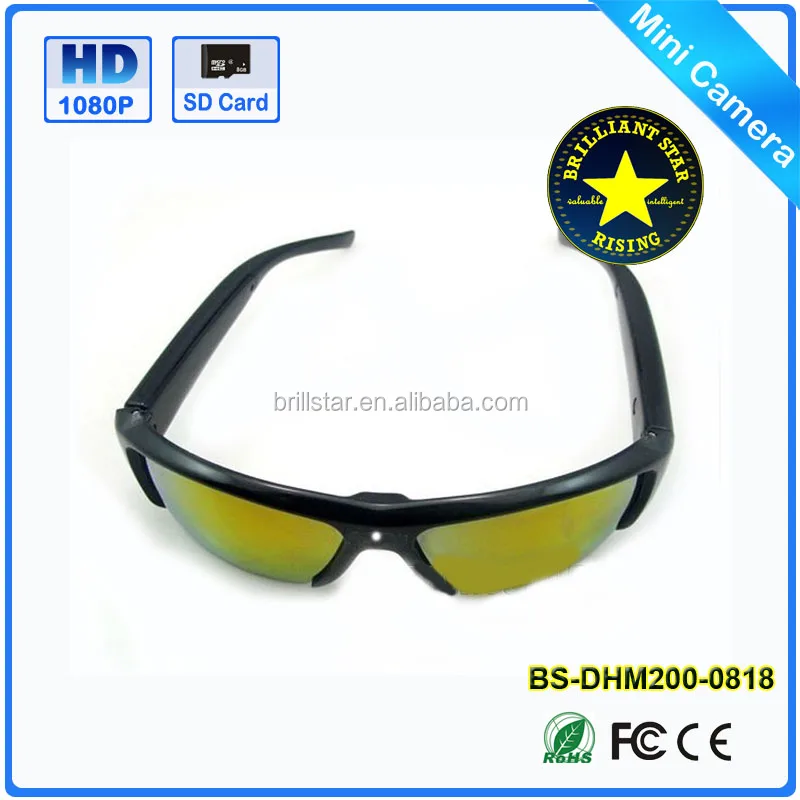 2MP FHD Long Time Battery Video Recording Glasses