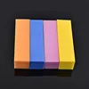 Wholesale Manicure Tool Custom Emery Fluorescence Board Block Square Sponge Nail File Buffer