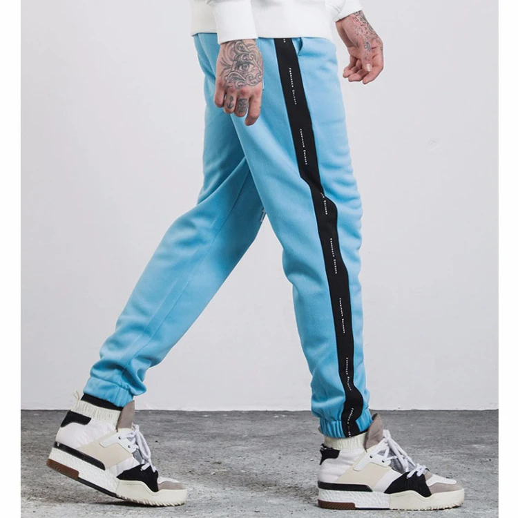 

Hot Style Panel Custom Jogger Sweatpants Mens Track Pants, Customized color