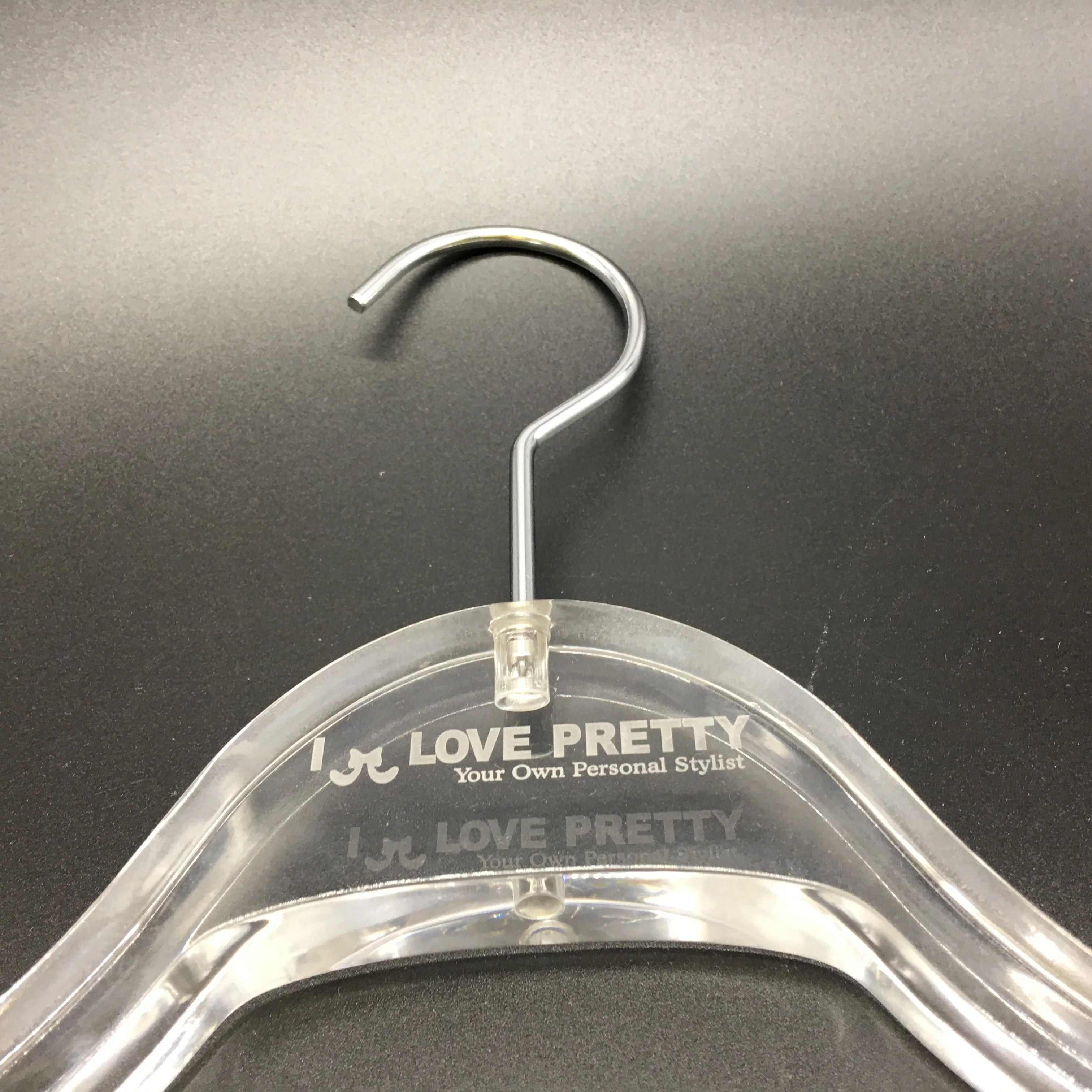 New Style Clear Acrylic Hanger Acrylic Clothes Hanger Acrylic Hanger