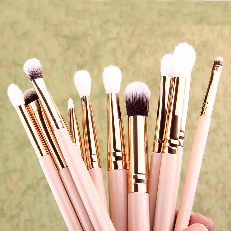 

12pcs Makeup Brushes Set Foundation Powder Eyeshadow Eyeliner Lip Brush Professional Cosmetic Makeup Tool Free DHL Shipping