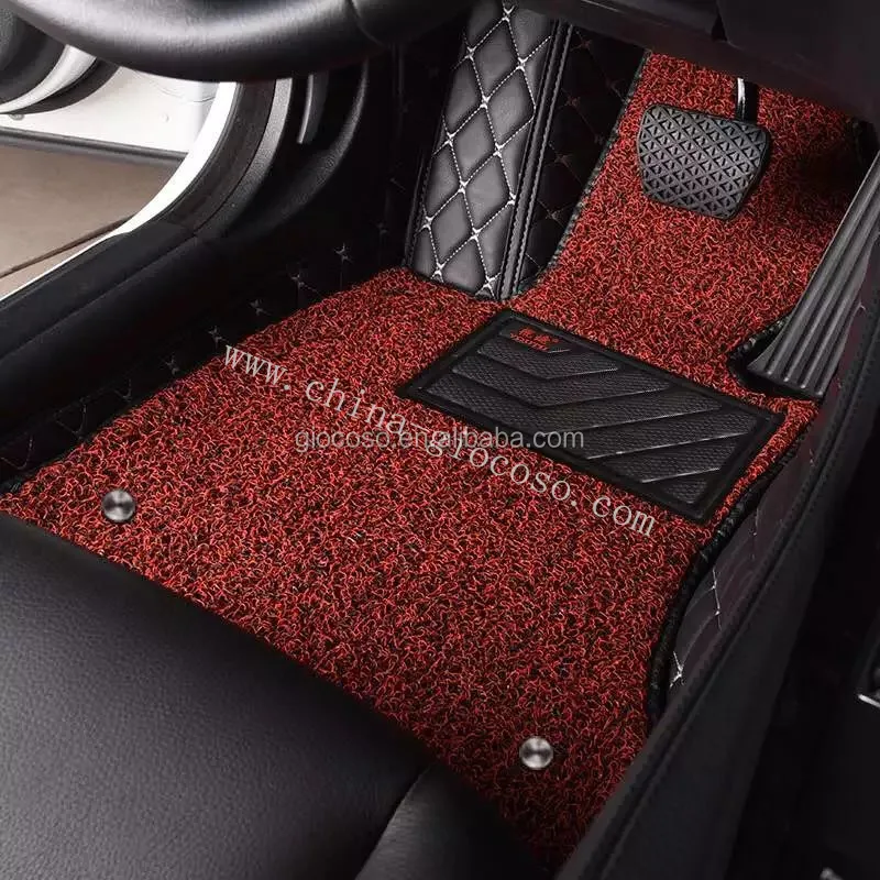 China Carpet Factory Car Floor Linger 5d Leather Car Mat High