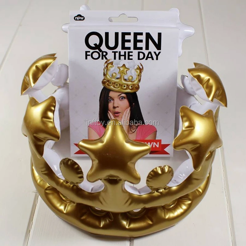 Custom King Inflatable Crown/ Inflatable Crown Hat/blow Up Crown Buy
