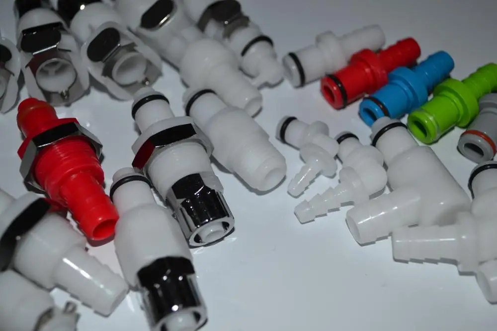 Plastic Disconnect Fluid Quick Connect Shutoff Couplings Buy Quick