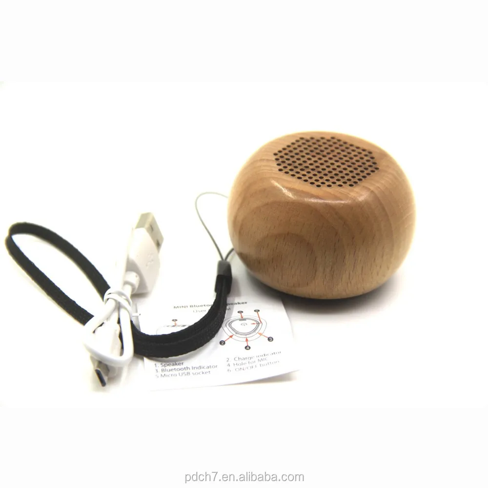 OEM wireless bluetooth wooden speaker smart subwoofer mini portable speakers with TWS funtion - ANKUX.COM